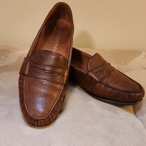 Kevin's  Deerskin leather loafers, brown,  very soft deerskin leather